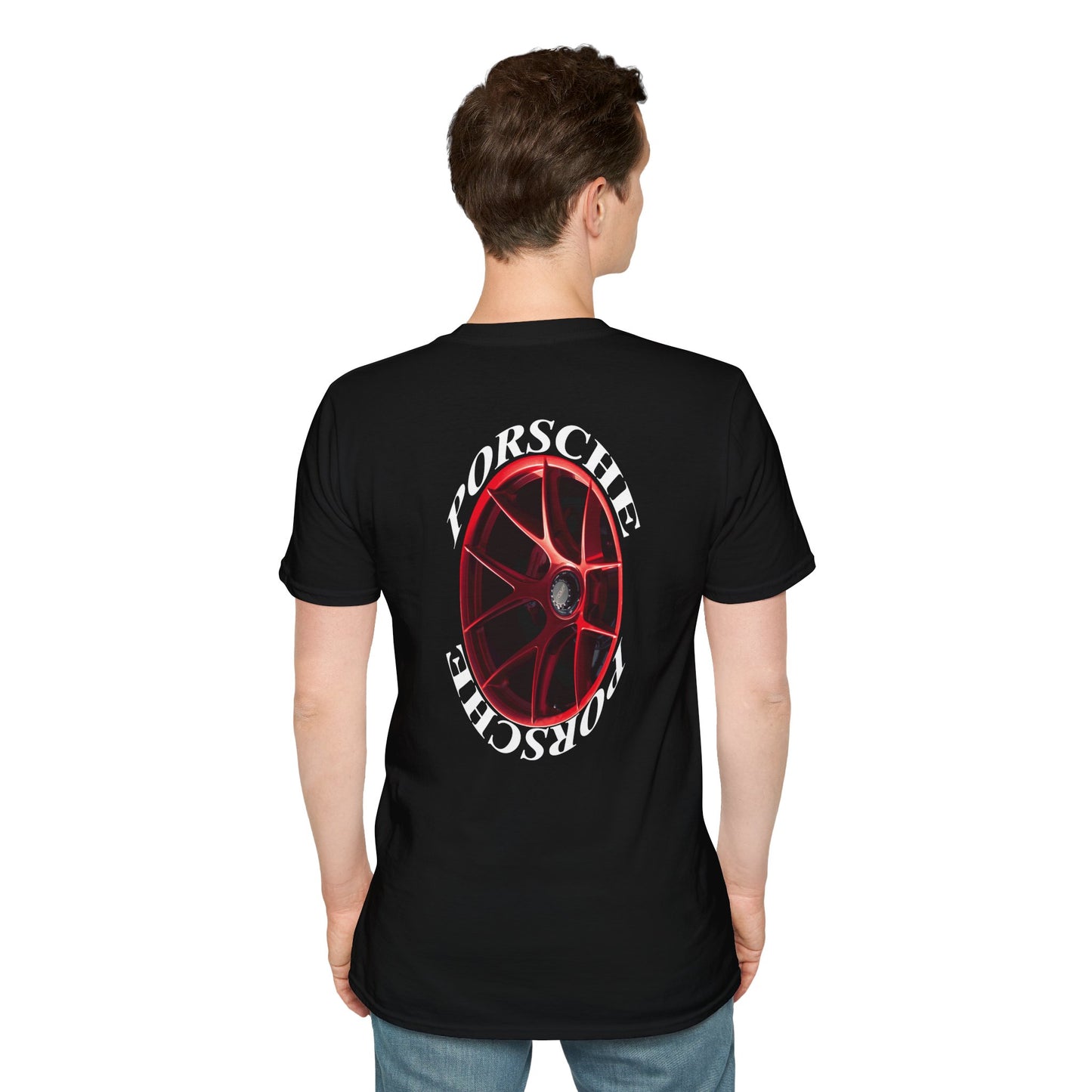 Porsche-Inspired Unisex Softstyle T-Shirt | Automotive Apparel, Gift for Car Enthusiasts, Casual Wear, Sports T-Shirt, Birthday Gift