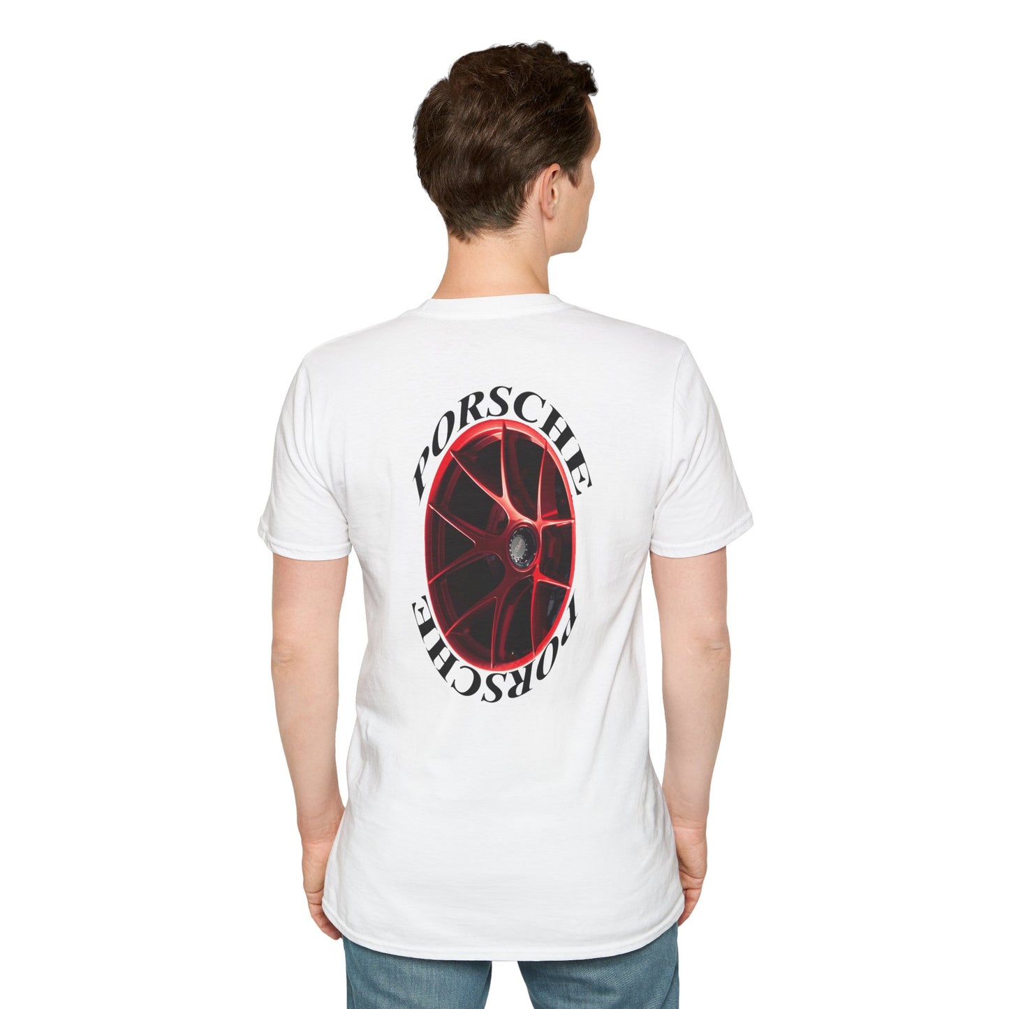 Porsche-Inspired Unisex Softstyle T-Shirt | Automotive Apparel, Gift for Car Enthusiasts, Casual Wear, Sports T-Shirt, Birthday Gift